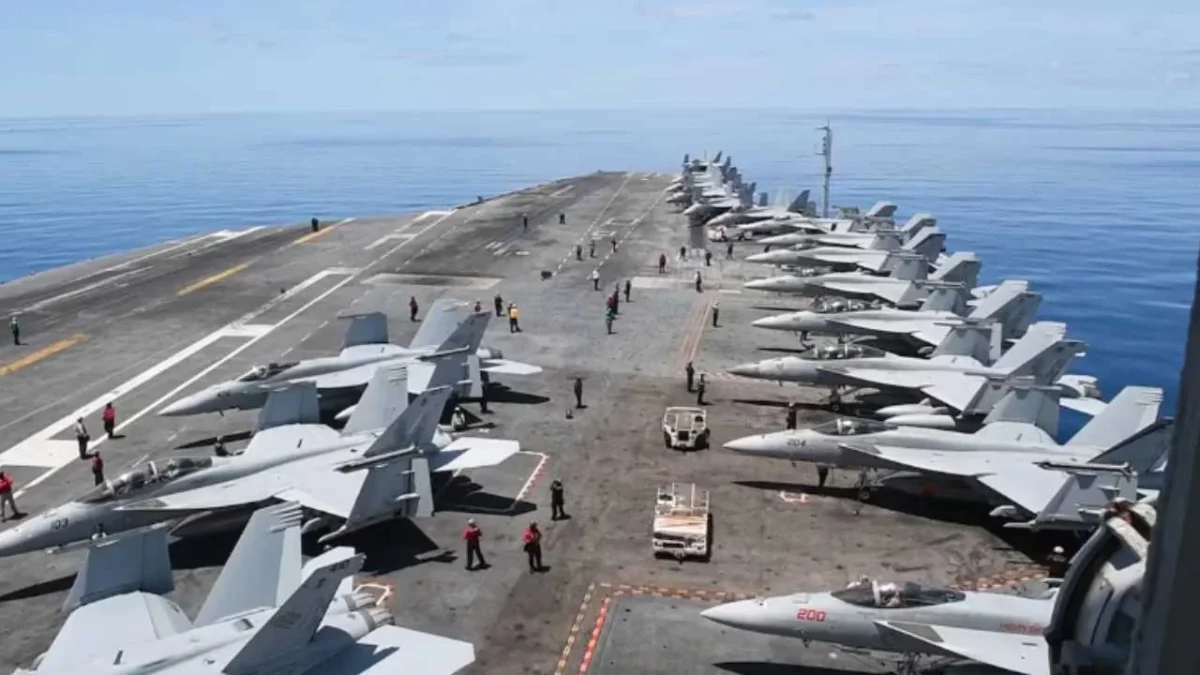 Estados Unidos desplegó un portaaviones y su respectiva flotilla a América Latina para combatir el narcotráfico.