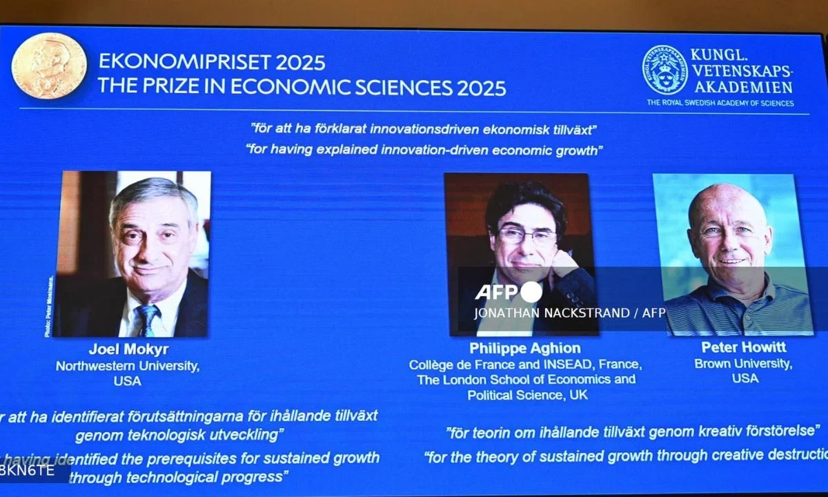 Ganadores del Premio Nobel de Economía 2025 advierten riesgos por IA