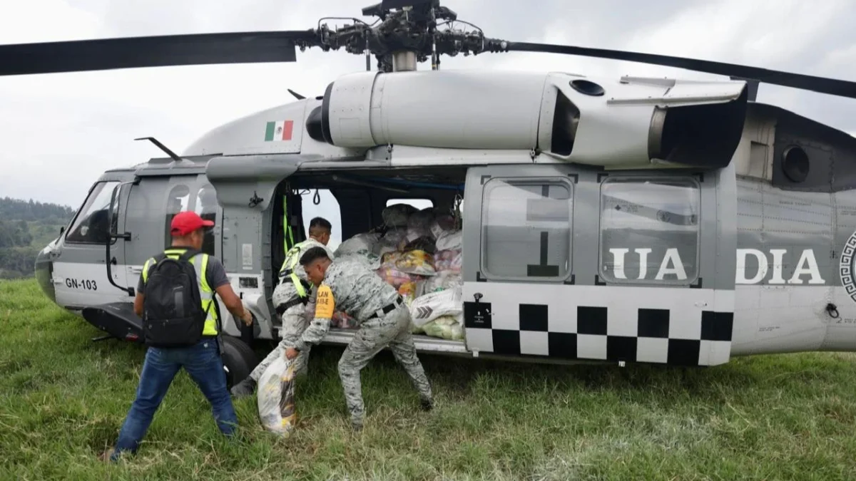 En Hidalgo, Puebla y Veracruz, la Guardia Nacional activó la Fase Recuperación del Plan DN-III-E tras intensas lluvias de la semana pasada.