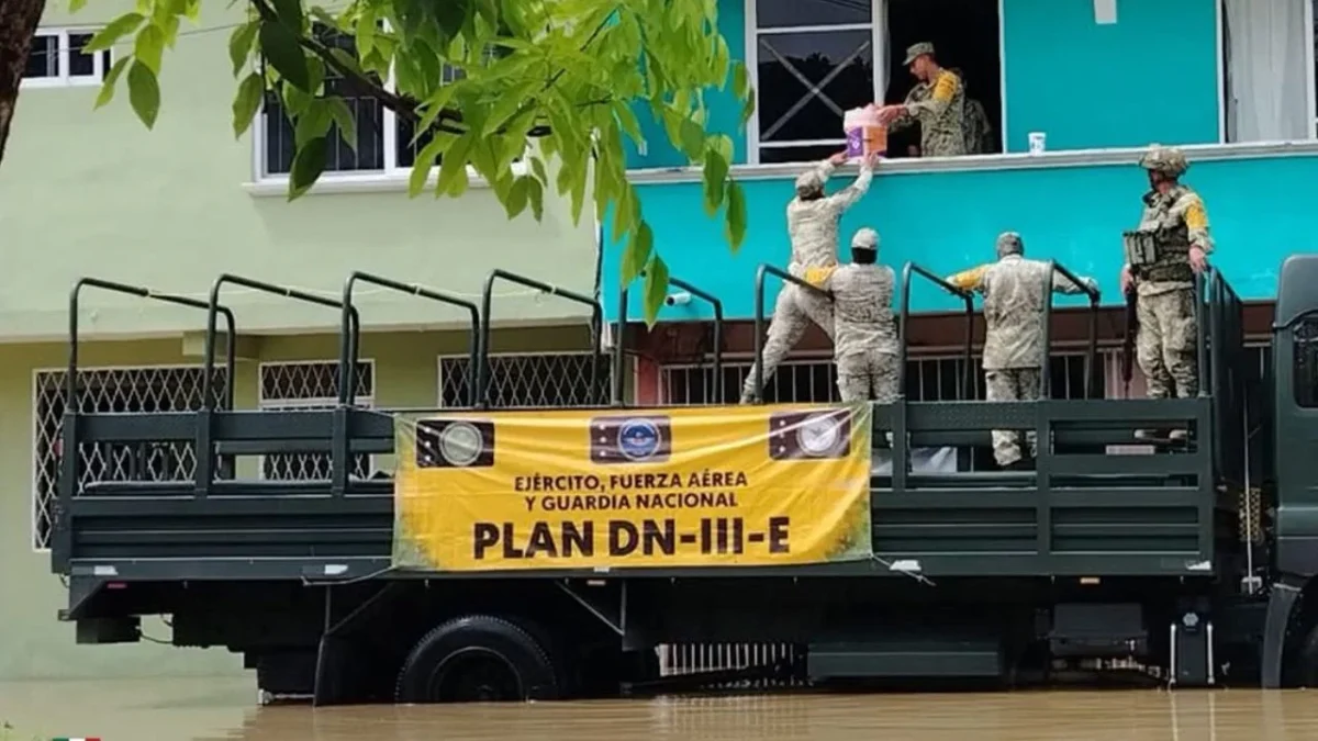 Autoridades informaron que además de el Plan DN-III-E, los elementos instalaron albergues temporales en Puebla y San Luis Potosí.