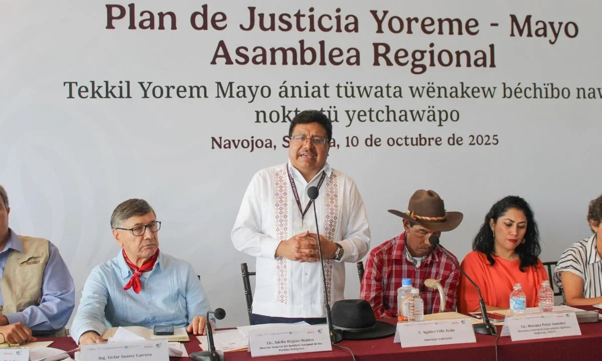 Autoridades indígenas y del Gobierno de México, realizaron un balance de avances y pendientes del Plan de Justicia del Pueblo Yoreme- Mayo.