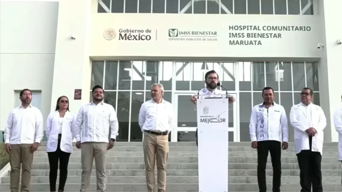 Claudia Sheinbaum encabezó a distancia la inauguración del Hospital Comunitario de Maruata, que beneficiará a más de 50 mil habitantes.