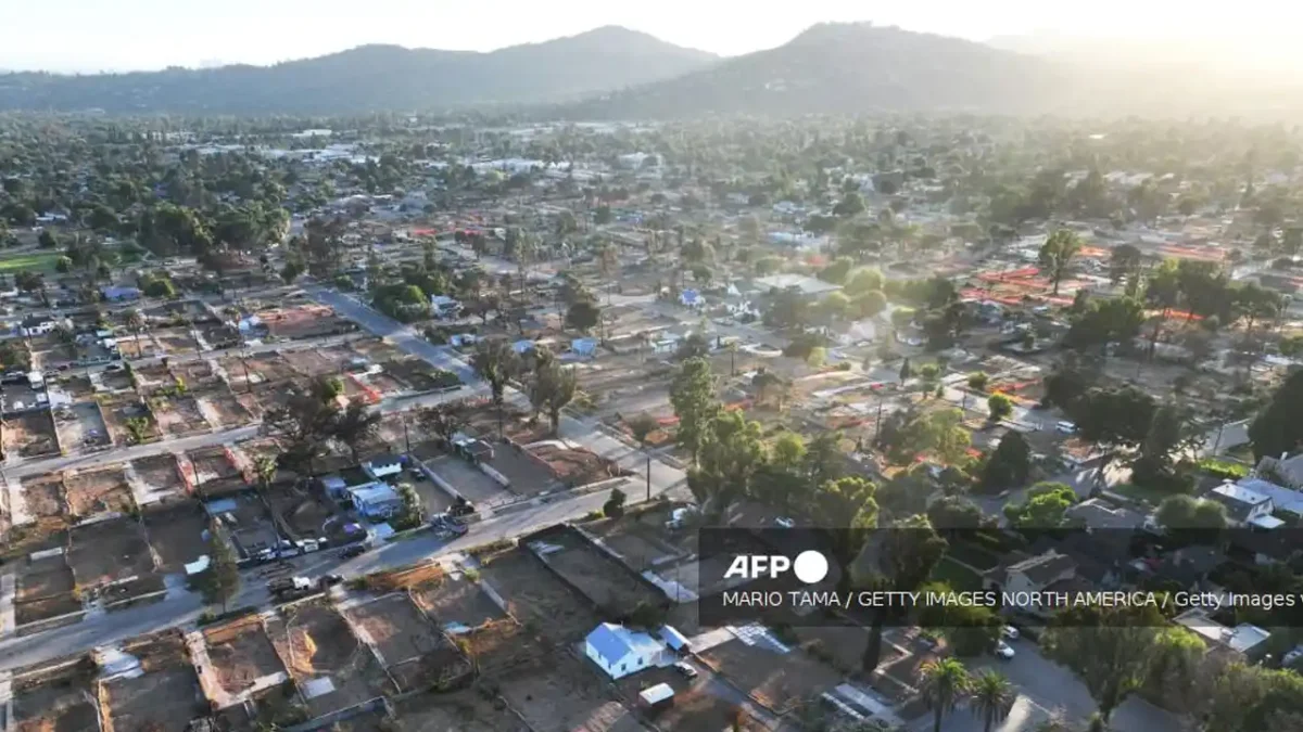 incendio en Los Ángeles