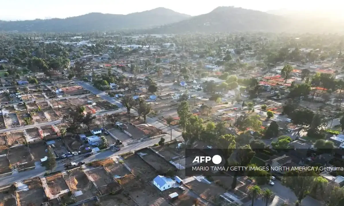 incendio en Los Ángeles