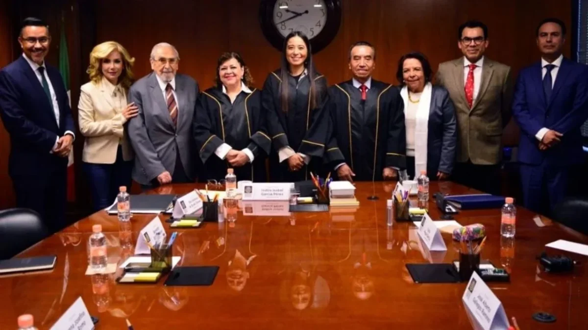 Instalan la Comisión de Vigilancia del Tribunal de Disciplina Judicial, que preside la magistrada Eva Verónica de Gyvés Zárate.