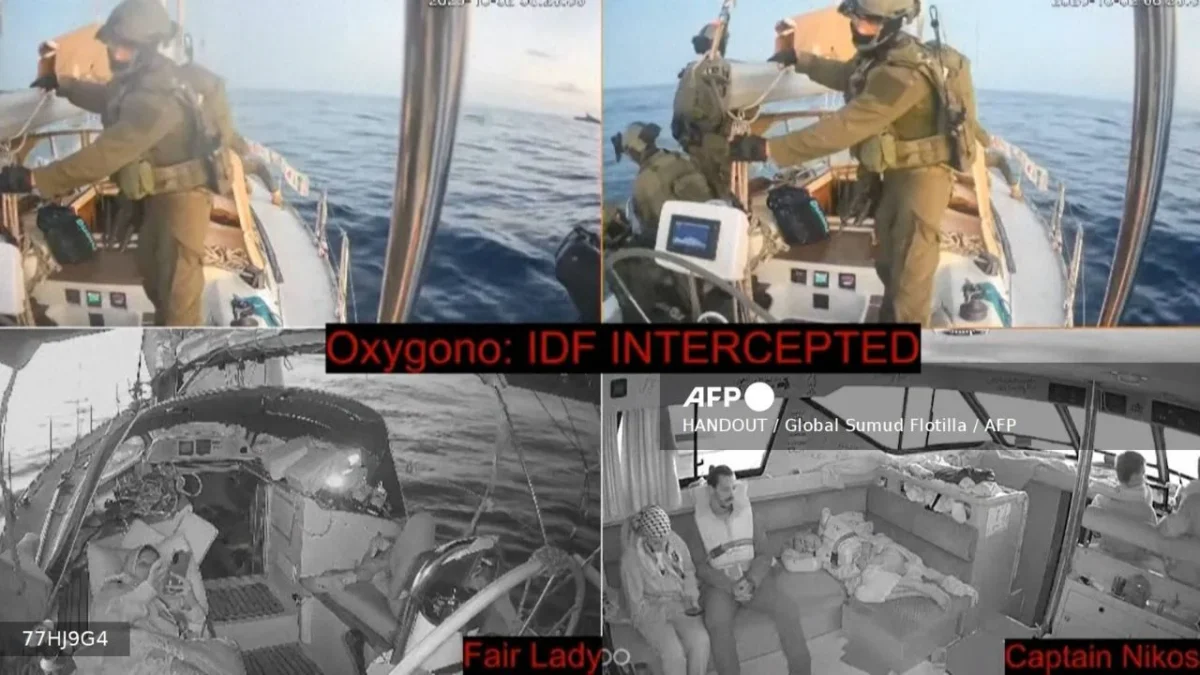Israel anuncia la deportación de todos los miembros de la Global Sumud Flotilla