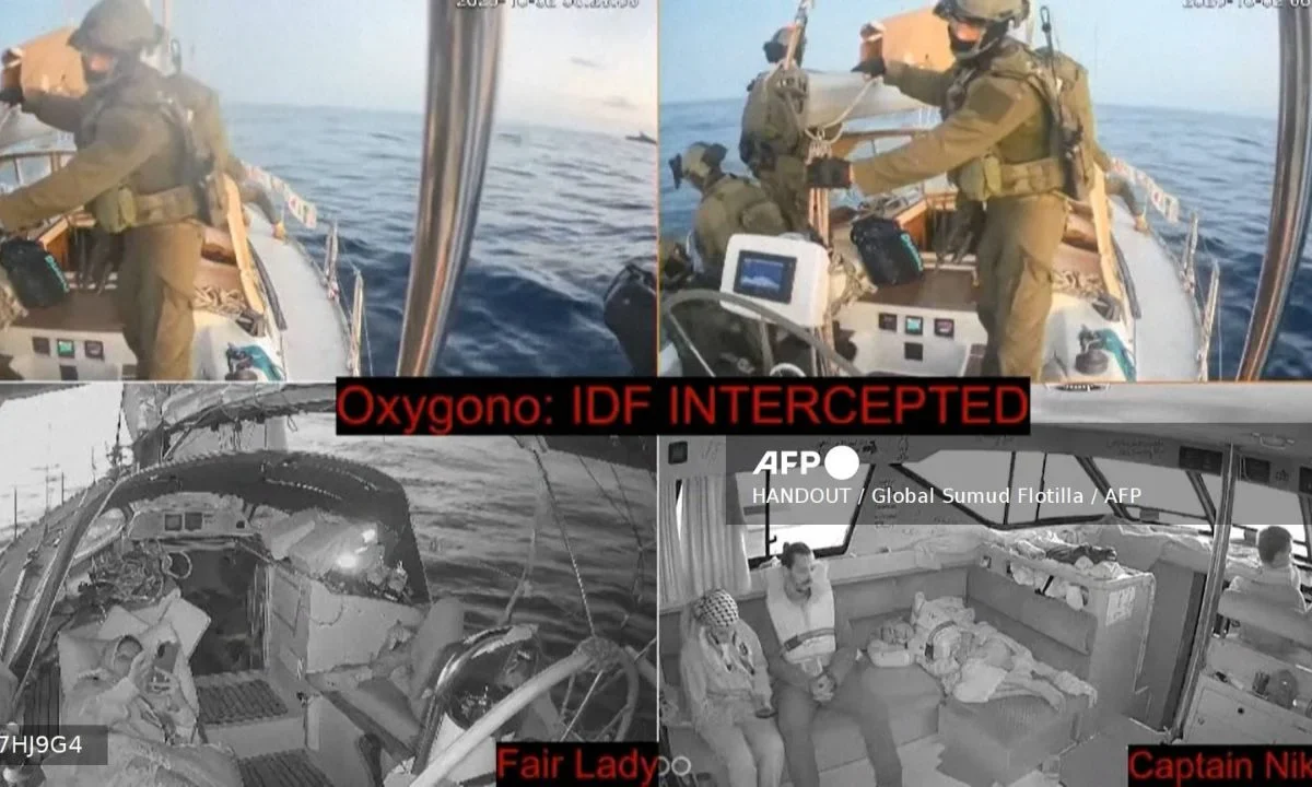 Israel anuncia la deportación de todos los miembros de la Global Sumud Flotilla