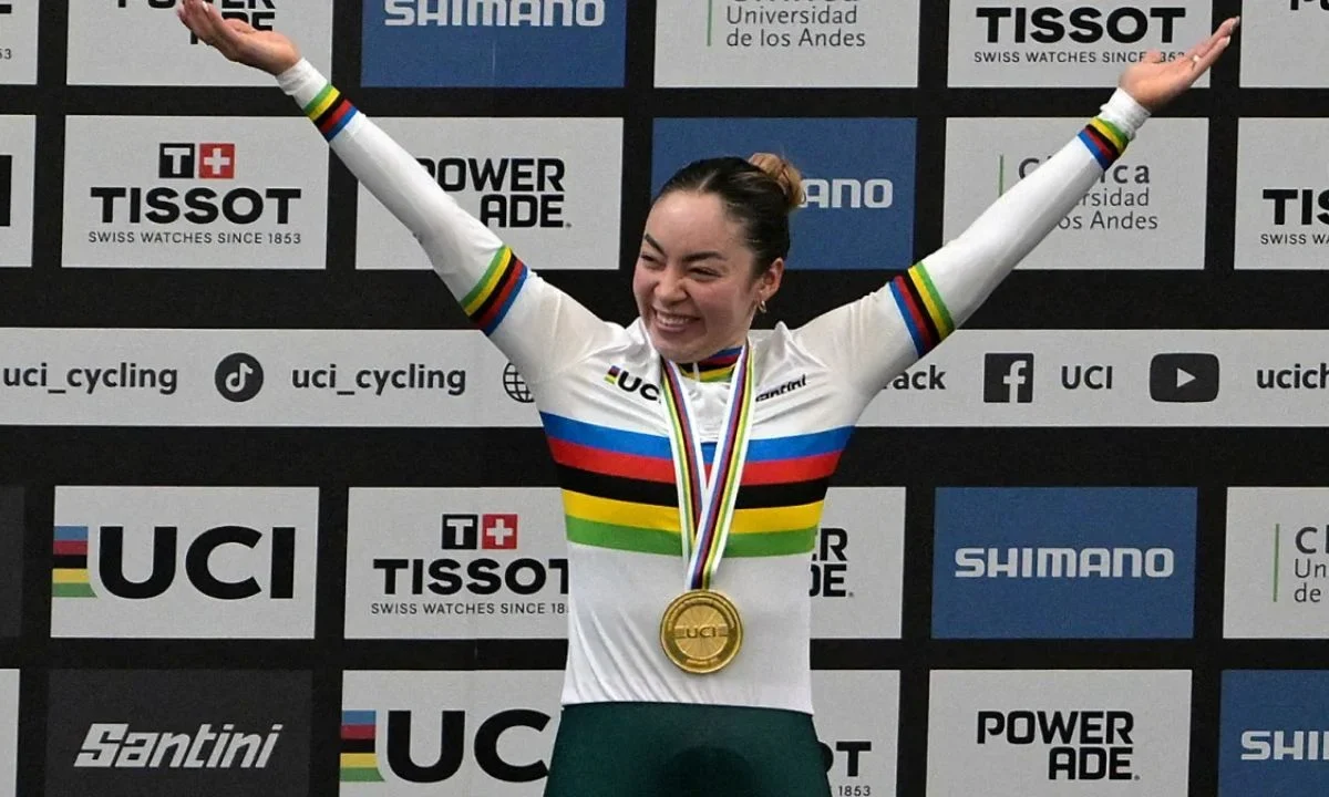 Yareli Acevedo, ciclista mexicana