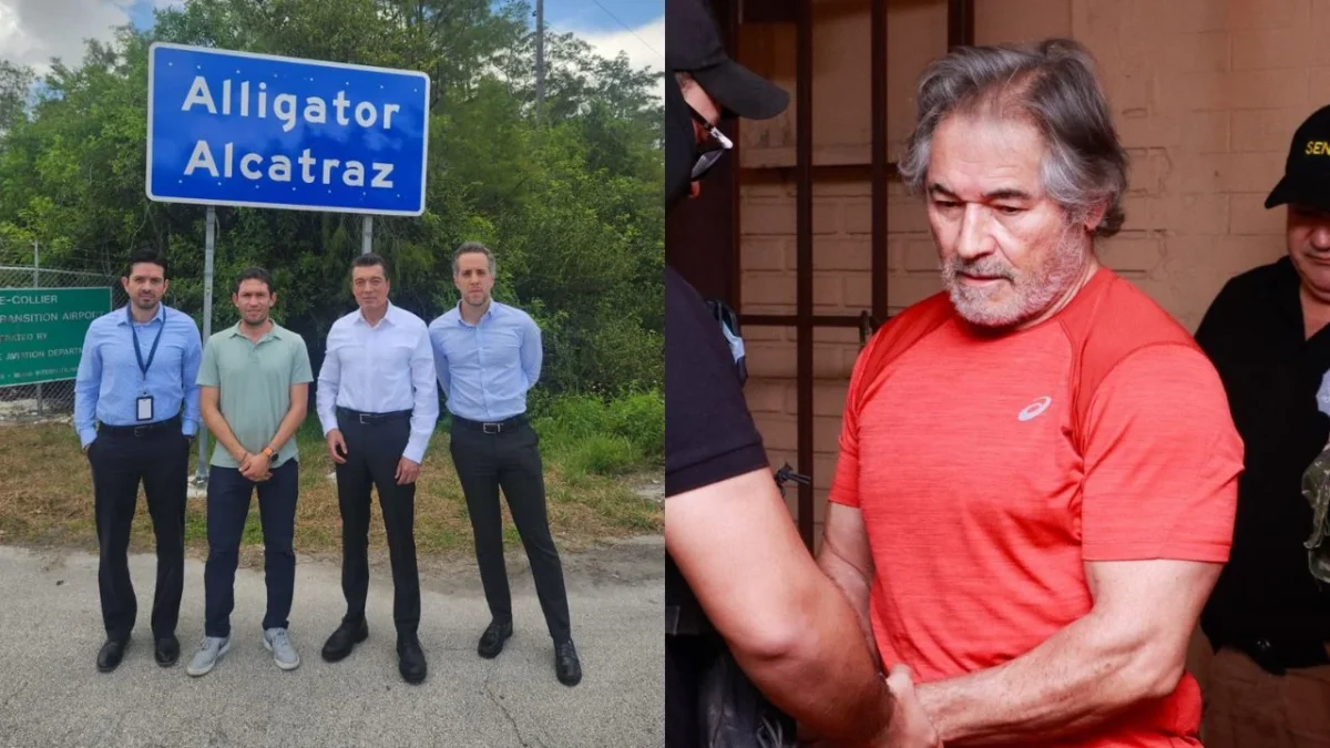 Rutilio Escandón, exgobernador de Chiapas, y Hernán Bermúdez Requena, presunto líder de La Barredora.
