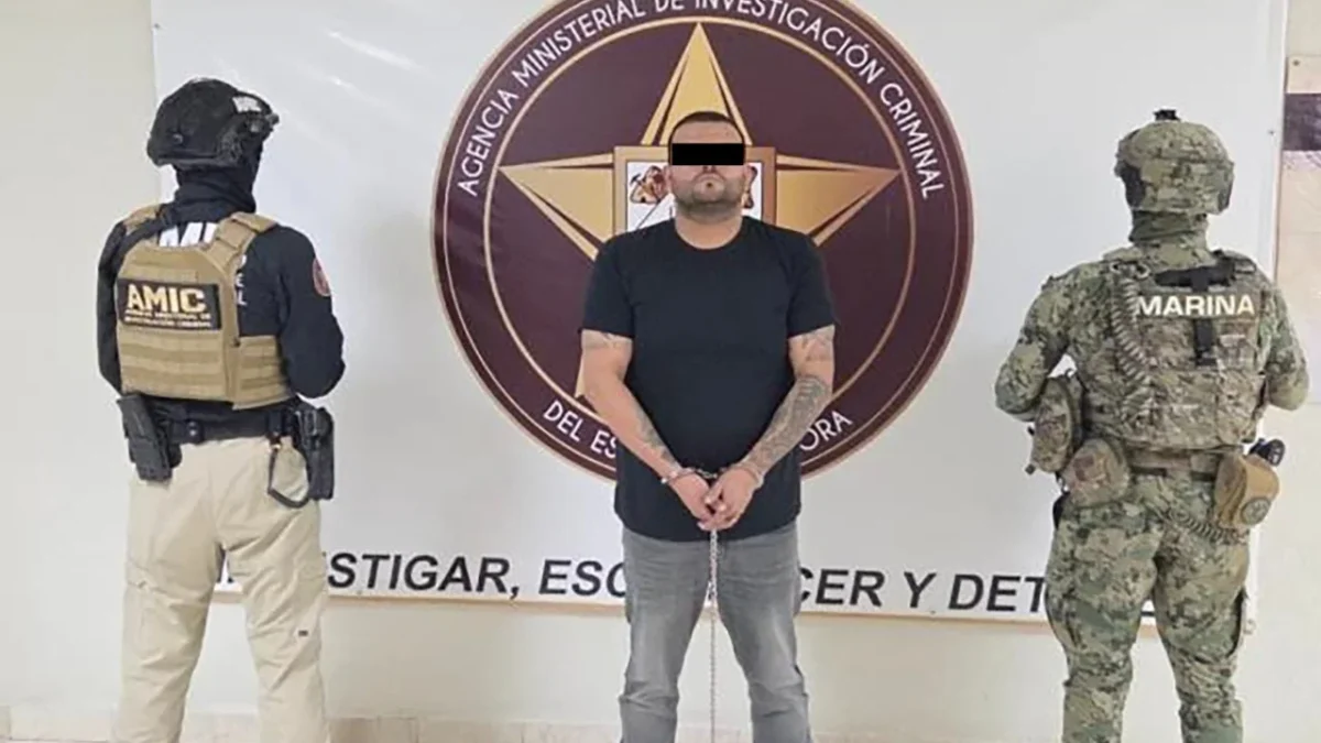 Marina asegura a “El Tomate”, identificado como operador de los “Demonios-Mayos”, brazo armado ligado a “Mayito Flaco”.