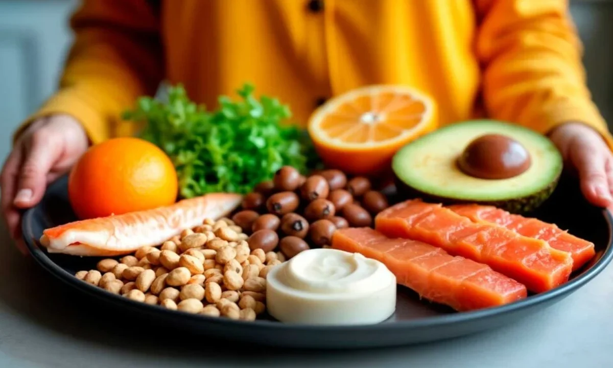 Descubre los alimentos que debes consumir durante la menopausia para tener un buen equilibrio hormonal.