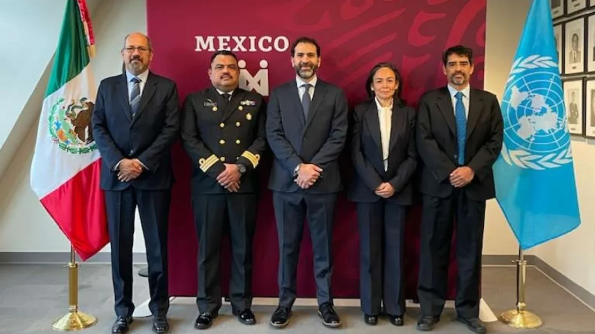 México se presentó hoy ante la Comisión de Límites de la Plataforma Continental de Naciones Unidas (ONU) en Nueva York.