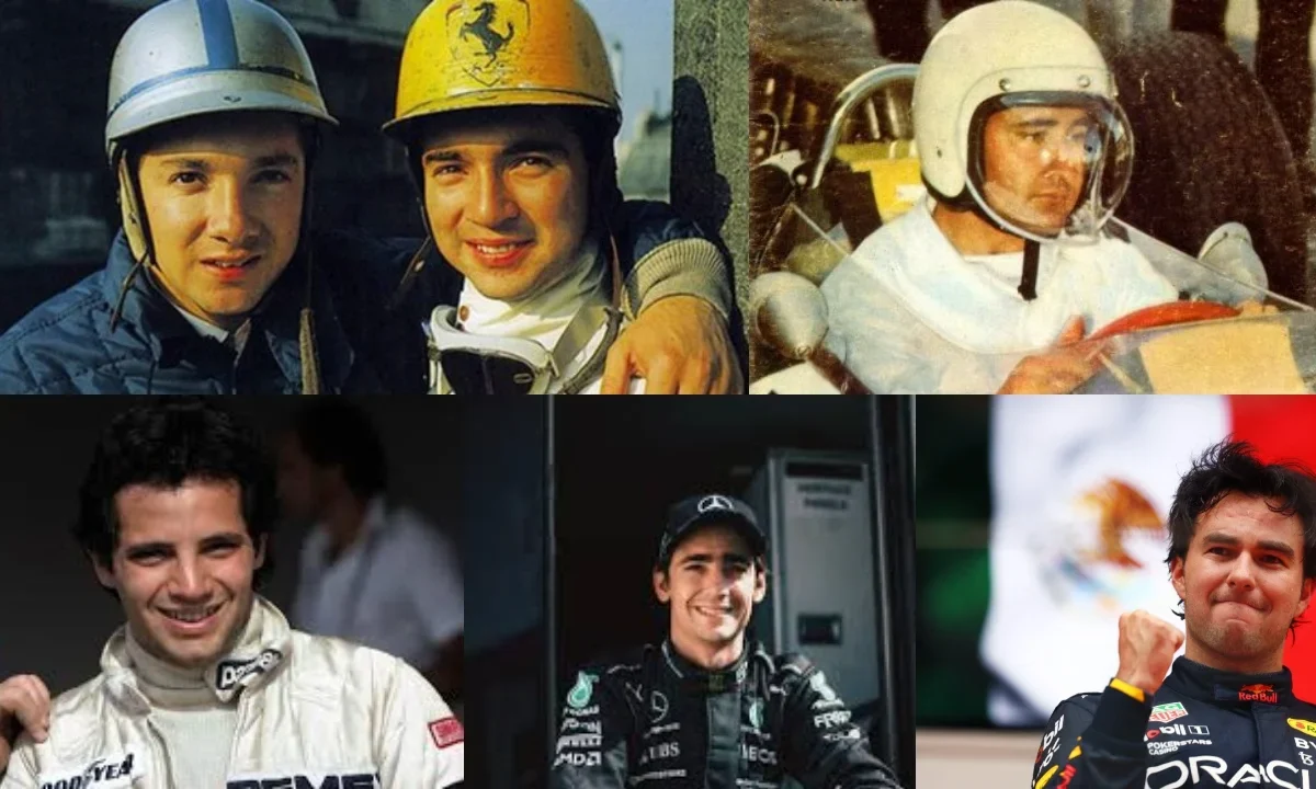 Pilotos mexicanos como Checo Pérez y los hermanos Rodríguez han llevado la bandera de México a la Fórmula 1 mundial.