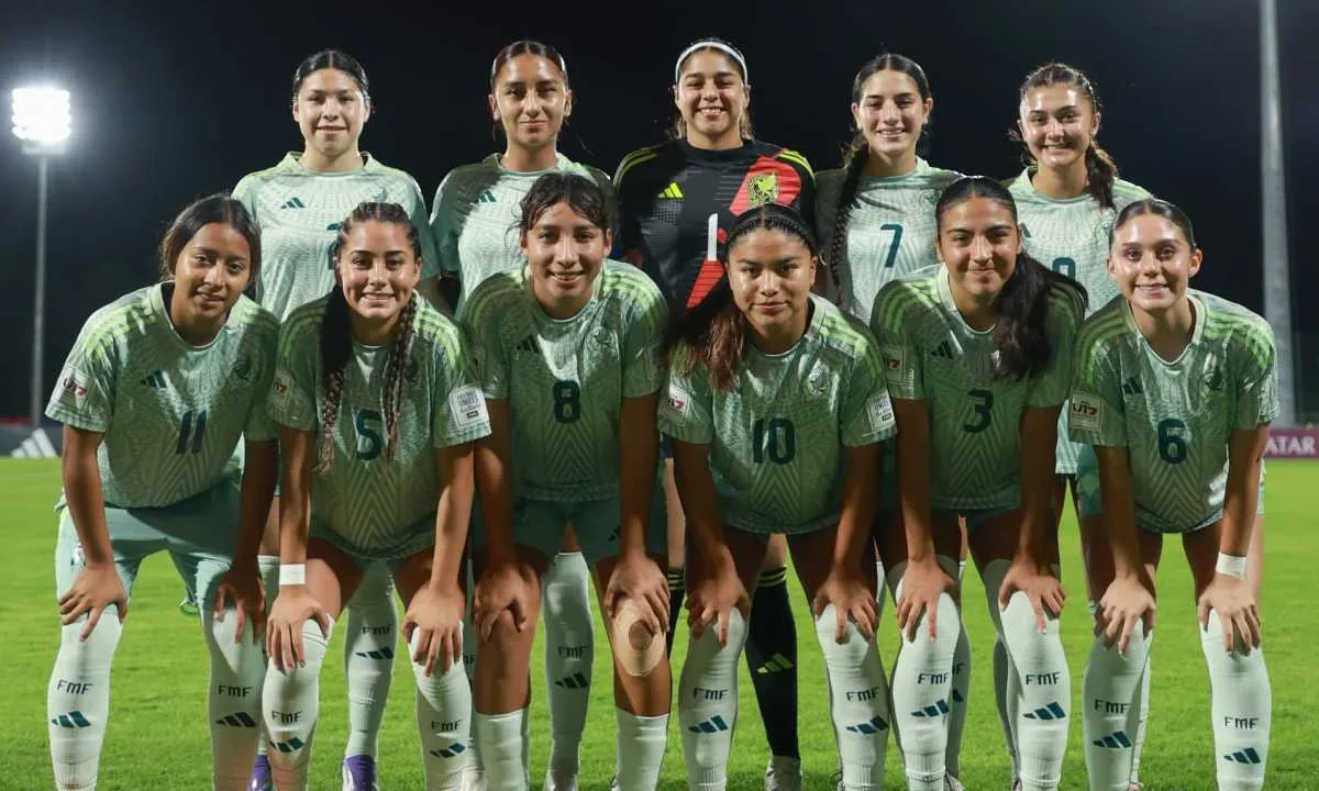 La Selección de México Femenil obtuvo su pase a los octavos de final del Mundial Sub-17.