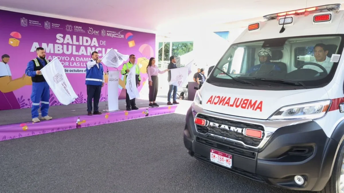 El Gobierno de Michoacán envió ayuda humanitaria y una brigada de atención médica de urgencias al estado de Hidalgo.