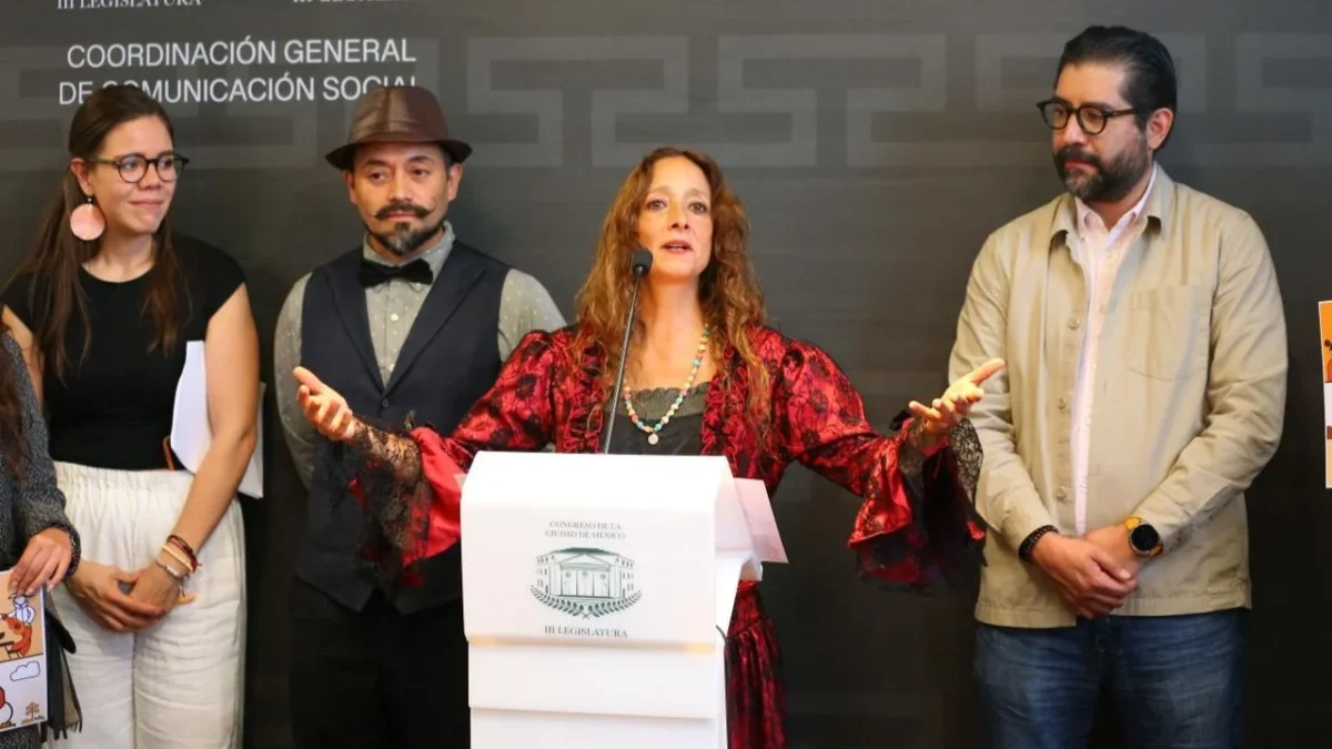Movimiento Ciudadano presentó en el Congreso de la Ciudad de México una iniciativa para reconocer el trabajo de artistas callejeros.