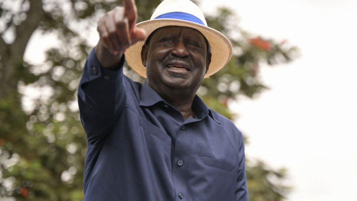 Raila Odinga, líder opositor de Kenia
