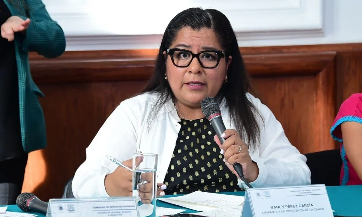 Nancy Pérez confió en sus más de 25 años de trayectoria para encabezar la CDHCM en el periodo 2025–2029.