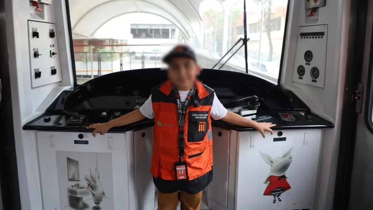 Un niño de 10, gracias a su admiración e interés por el funcionamiento e historia del Metro, fue nombrado director general por un día.