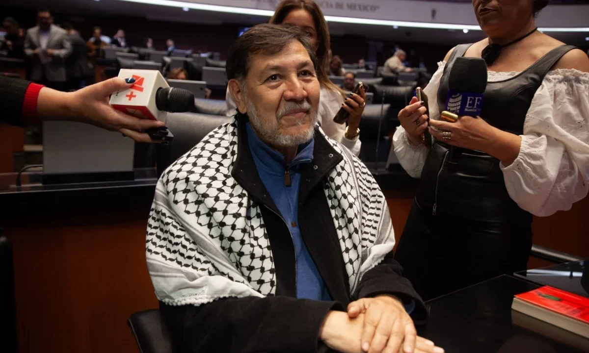 El senador Gerardo Fernández Noroña informó que Emiratos Árabes cubrirá los gastos de su viaje a Palestina.