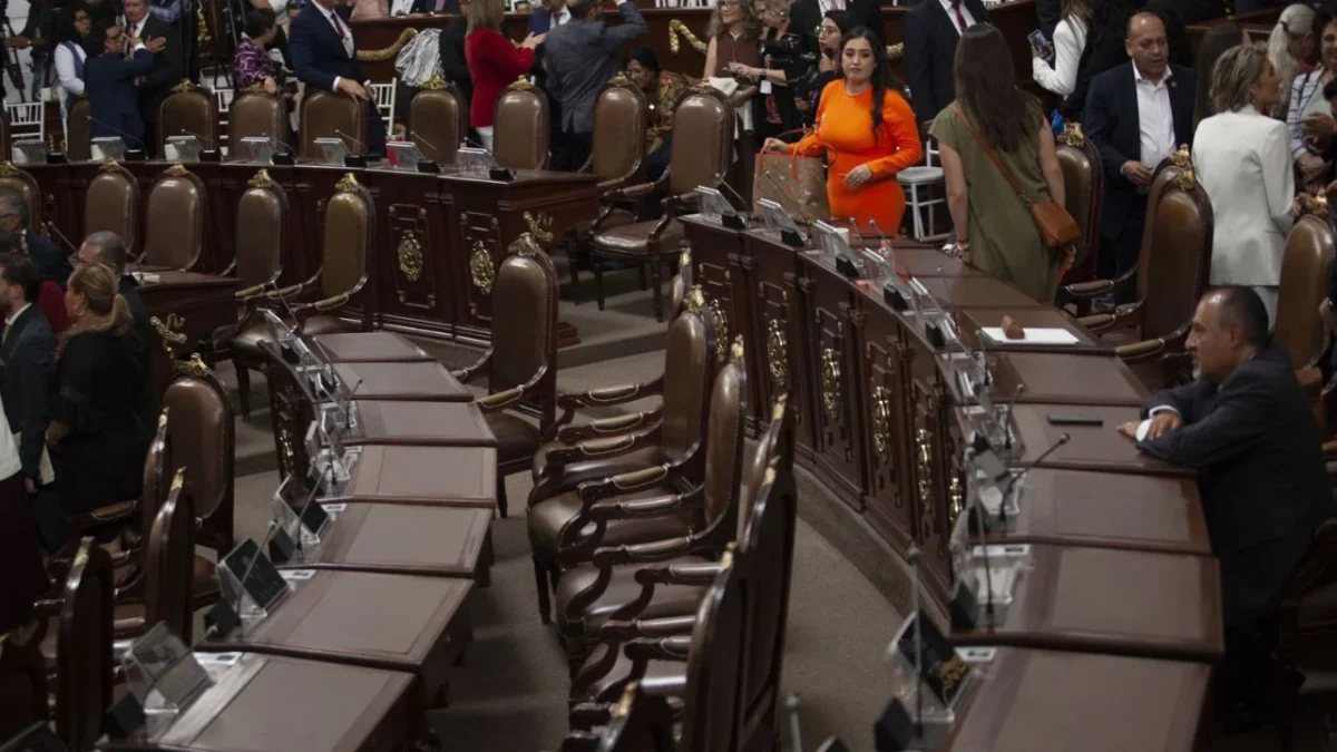 Diputados del PAN se retiraron del Informe de gobierno de Clara Brugada en el Congreso de la Ciudad de México.