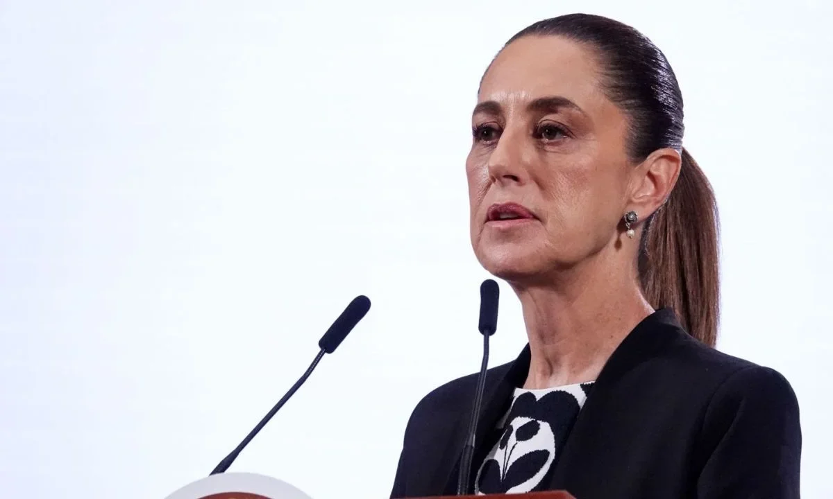 Claudia Sheinbaum recordó que su gobierno reconoció el año pasado que la matanza de estudiantes en 1968 fue un crimen de lesa humanidad.