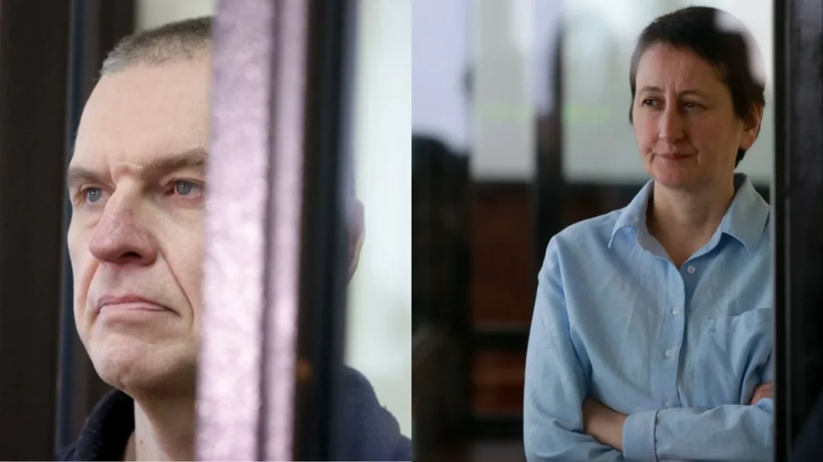 Andrzej Poczobut y Mzia Amaghlobeli, periodistas encarcelados en Bielorrusia y Georgia respectivamente, ganaron el Premio Sájarov.