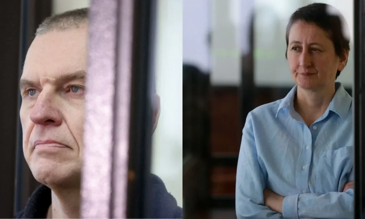 Andrzej Poczobut y Mzia Amaghlobeli, periodistas encarcelados en Bielorrusia y Georgia respectivamente, ganaron el Premio Sájarov.
