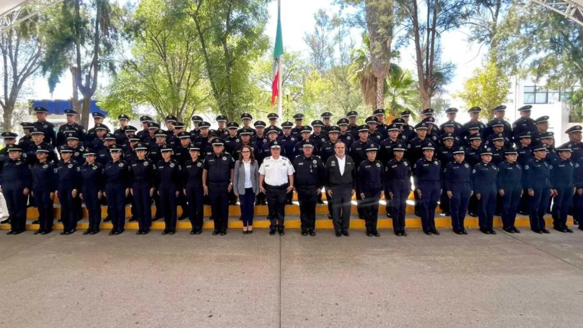 Refuerzan la seguridad en Aguascalientes con 183 nuevos policías que se integran a la SSPE.