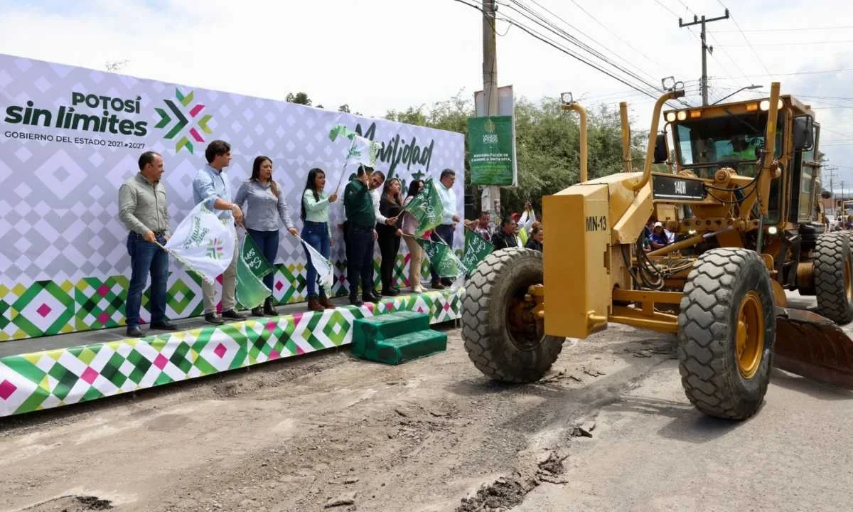 El Gobernador de San Luis Potosí, Ricardo Gallardo, anuncia 200 mdp en obras para Villas de Pozos.