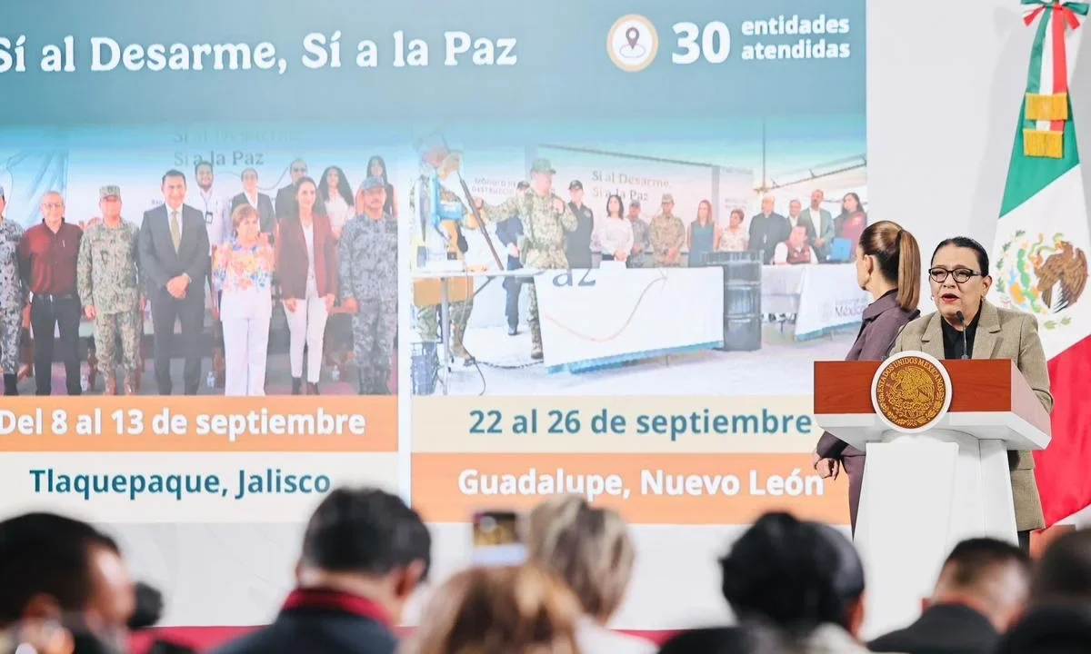 La titular de Segob, Rosa Icela Rodríguez, destacó resultados de los programas federales que promueven la paz y la prevención social.