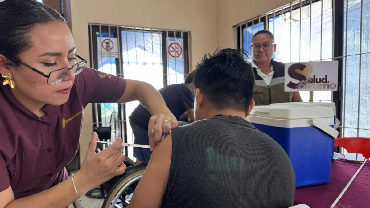 A través de Salud en Tu Barrio, aplican vacunas del esquema básico, se orientó en salud sexual y reproductiva, entre otros temas.