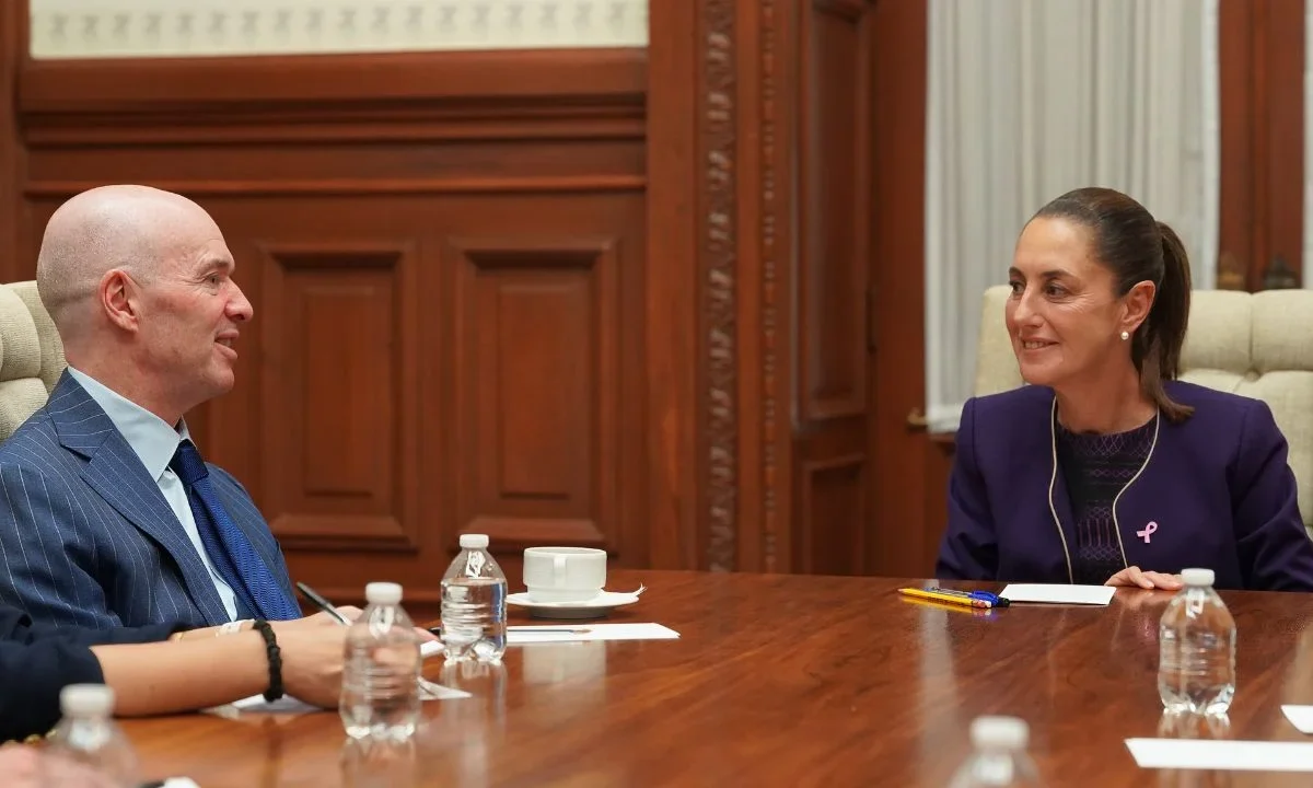 Se reúne Sheinbaum con Ben Horowitz, cofundador y socio general de Andreessen Horowitz