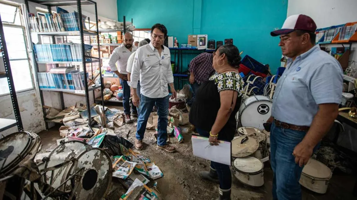 El seguro institucional ampara a escuelas dañadas por lluvias con 3 mil 200 mdp.