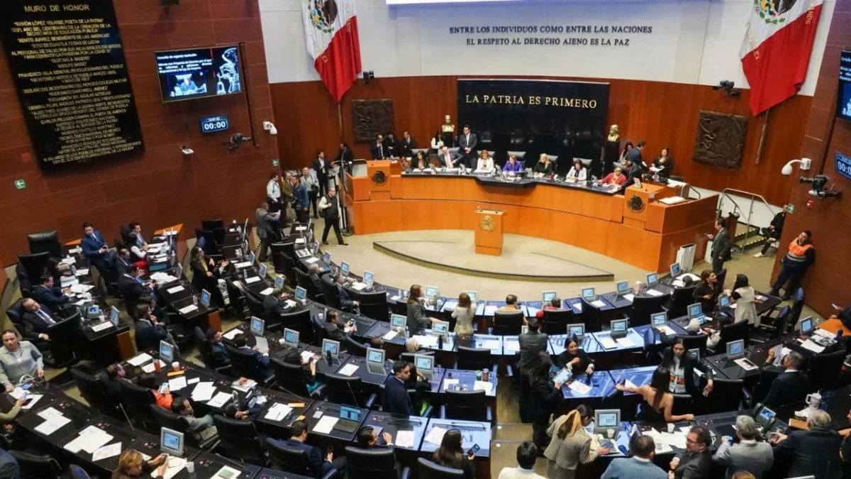 Por mayoría de votos, el Senado aprobó en lo general el decreto de reforma a Ley de Amparo.