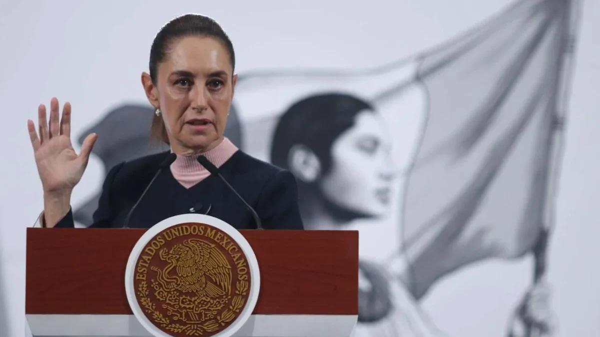 Claudia Sheinbaum durante la Mañanera del Pueblo correspondiente al miércoles 29 de octubre de 2025