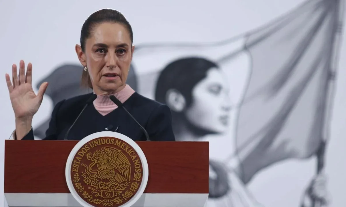 Claudia Sheinbaum durante la Mañanera del Pueblo correspondiente al miércoles 29 de octubre de 2025