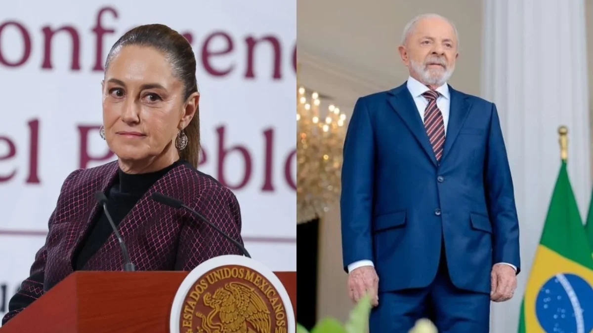 La presidenta Claudia Sheinbaum conversó este viernes con su par de Brasil, Luiz Inácio Lula da Silva sobre cooperación entre ambos países.