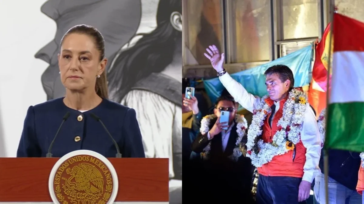 Sheinbaum destaca la unidad dentro de Morena mientras Rodrigo Paz se perfila como nuevo presidente de Bolivia.