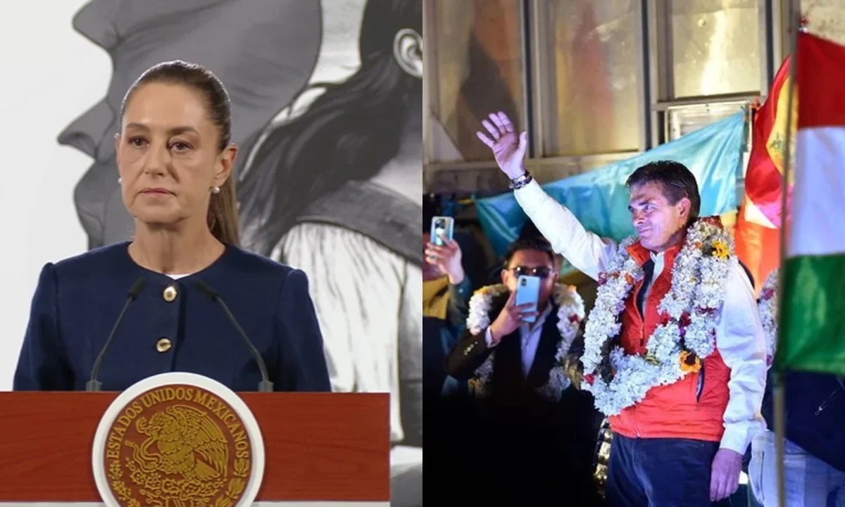 Sheinbaum destaca la unidad dentro de Morena mientras Rodrigo Paz se perfila como nuevo presidente de Bolivia.