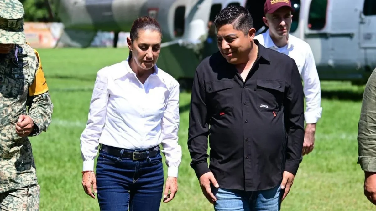 La Presidenta reconoció la respuesta inmediata del Gobernador de San Luis Potosí ante la emergencia por las lluvias en el estado.