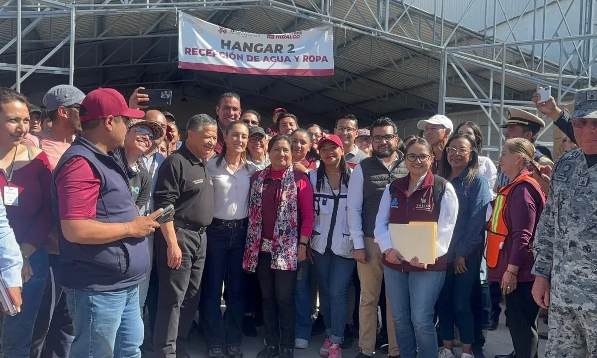 Durante la visita de Claudia Sheinbaum, el gobernador de Hidalgo informó que este fin de semana comienza la entrega de apoyos.