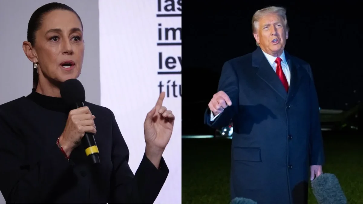 Claudia Sheinbaum y Donald Trump