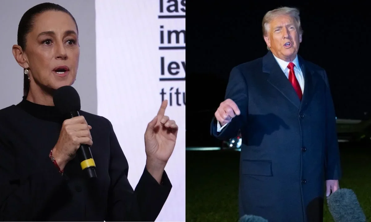 Claudia Sheinbaum y Donald Trump
