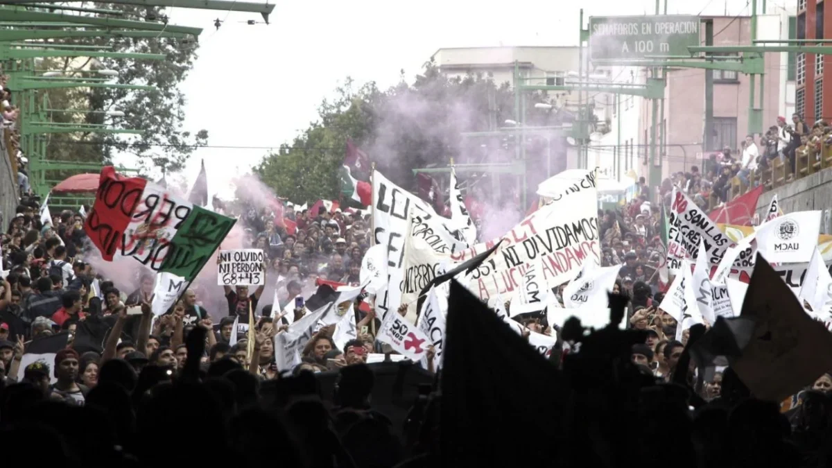 Este jueves 2 de octubre miembros del Comité 68, estudiantes y otros cientos de ciudadanos marcharán de Tlatelolco al Zócalo.