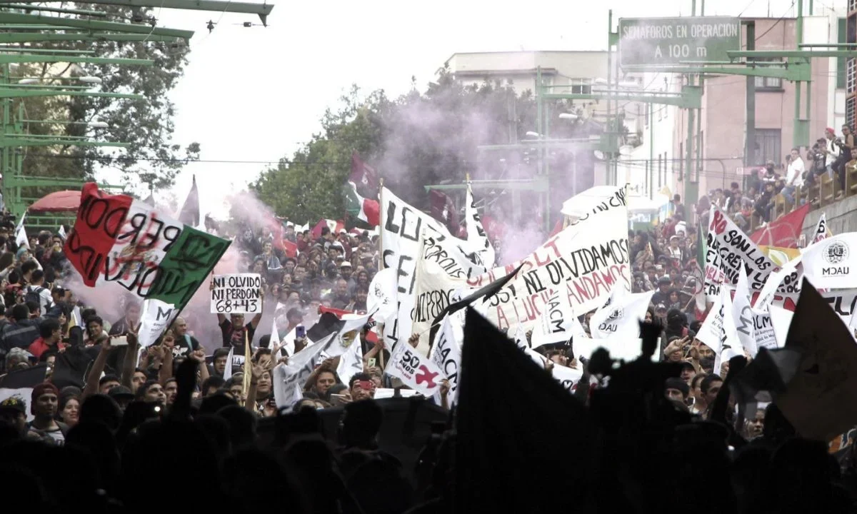 Este jueves 2 de octubre miembros del Comité 68, estudiantes y otros cientos de ciudadanos marcharán de Tlatelolco al Zócalo.