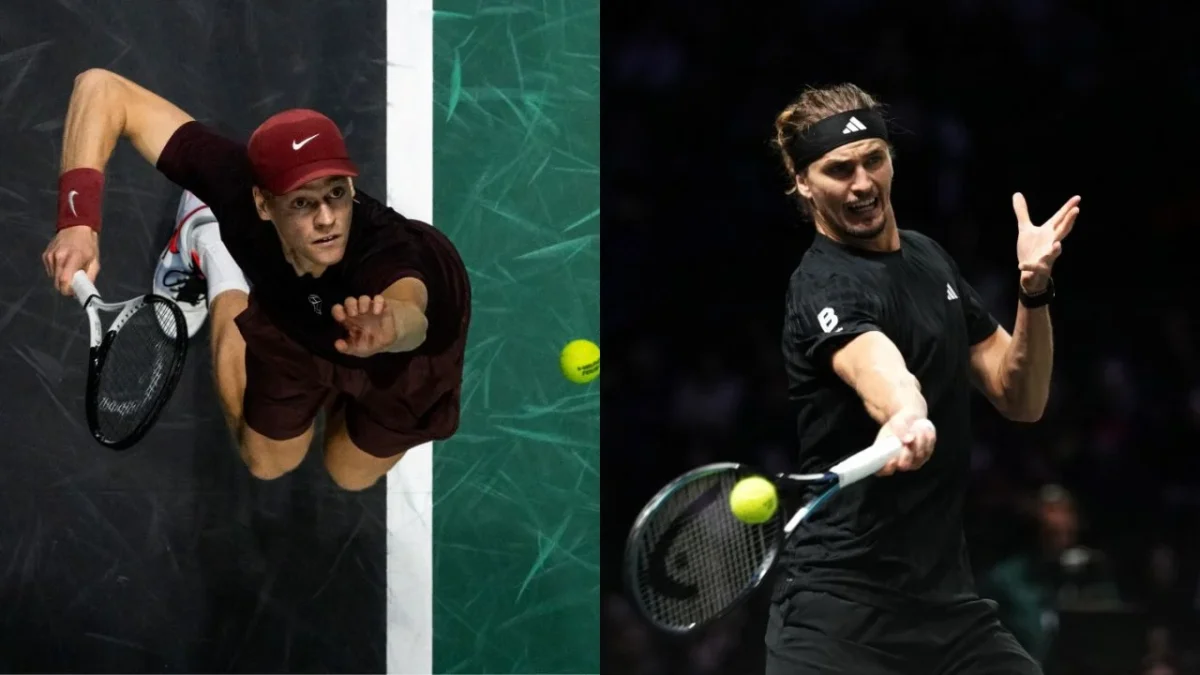 Jannik Sinner y Alexander Zverev
