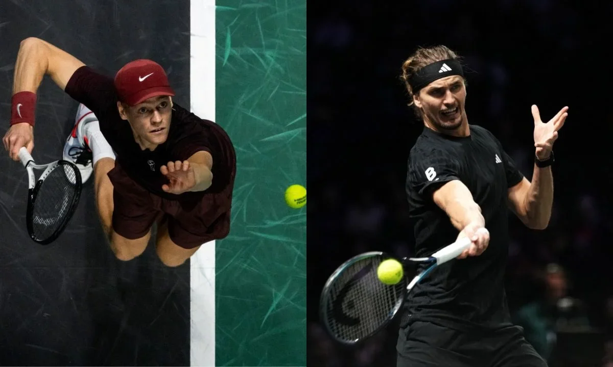 Jannik Sinner y Alexander Zverev