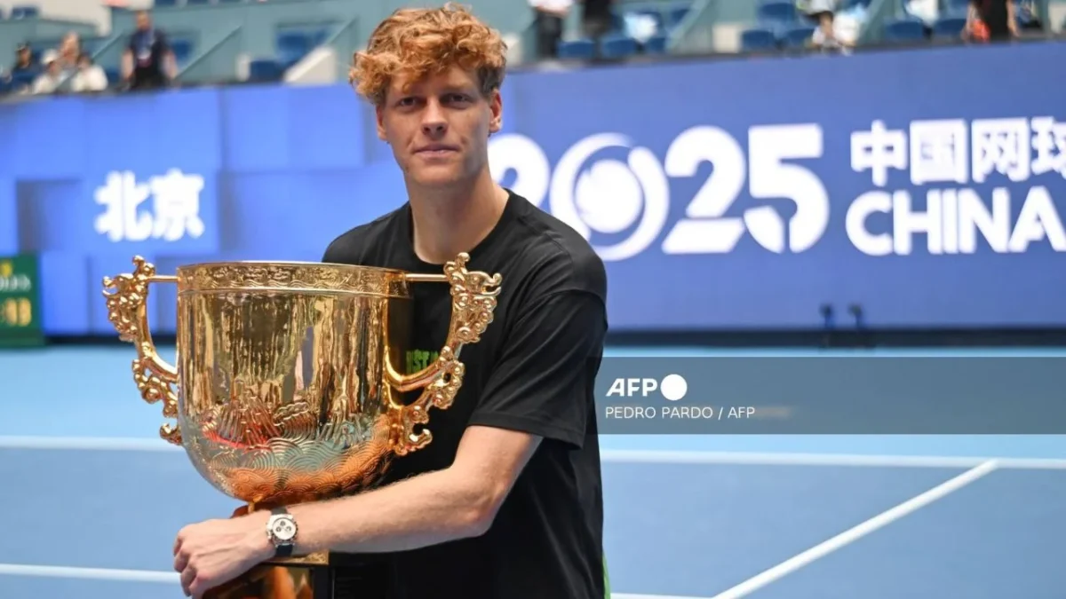 Jannik Sinner, campeón en el China Open / ATP 500 de Pekín