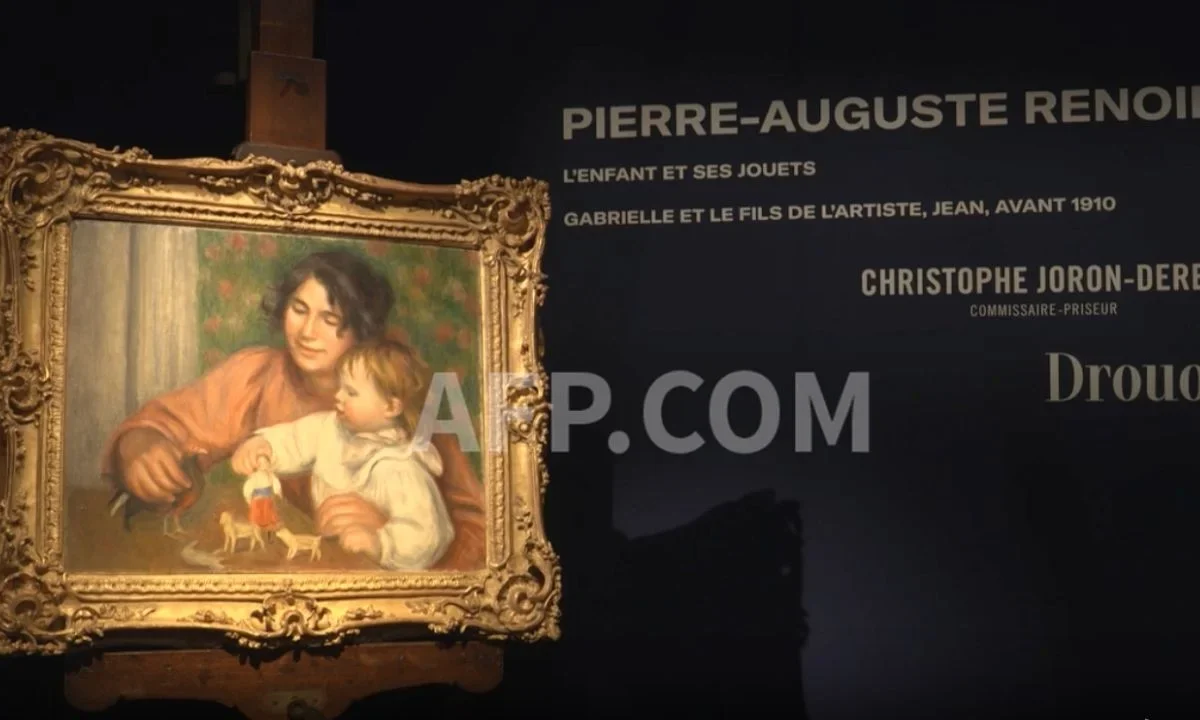 París fue el escenario de una subasta de grandes obras de arte de Picasso, Modigliani y Magritte que se vendieron por millones de euros.